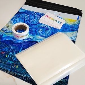 NEW STARRY NIGHT 180pc mailing supplies bundle